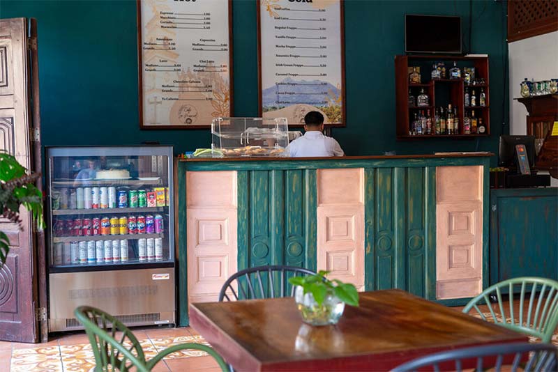 Cafe La Merced in Granada Nicaragua