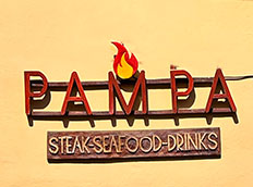 Pampa restaurant in Granada Nicaragua