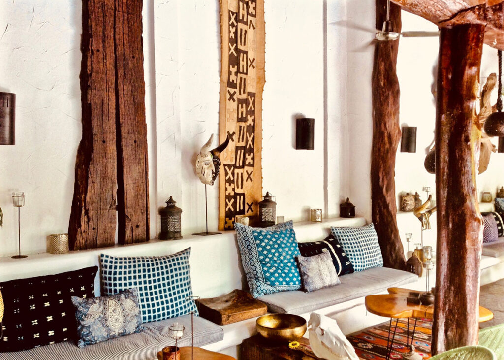 Tribal Hotel resting area