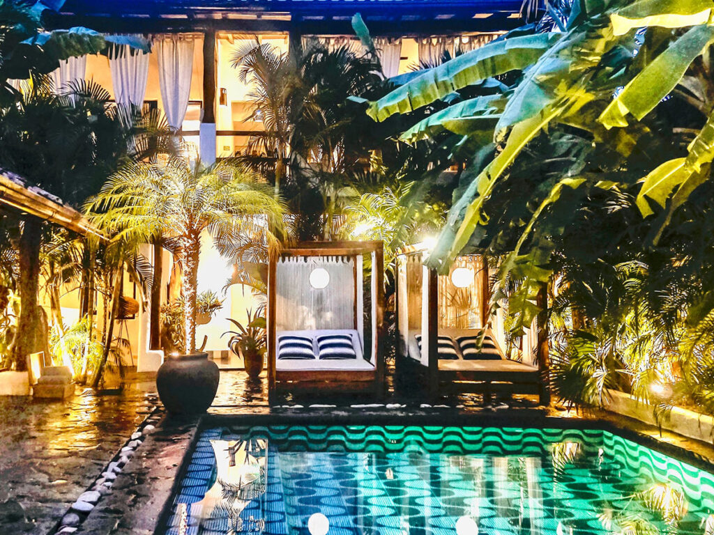 Tribal Hotel pool view