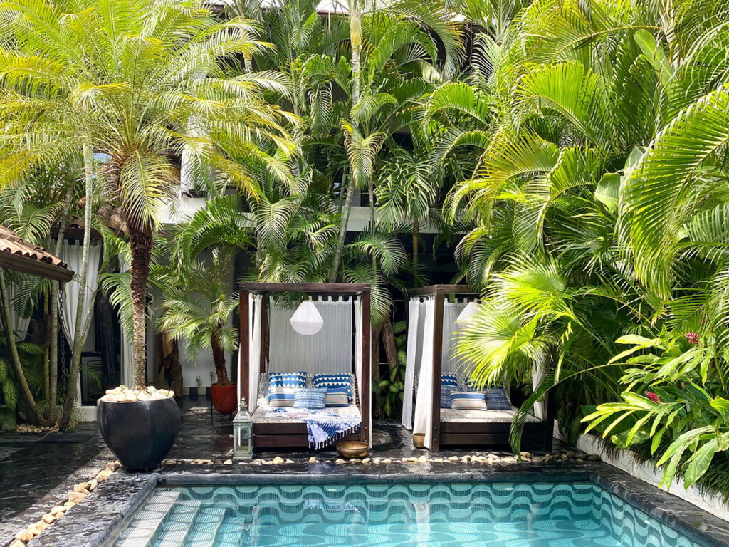 Tribal Hotel pool view